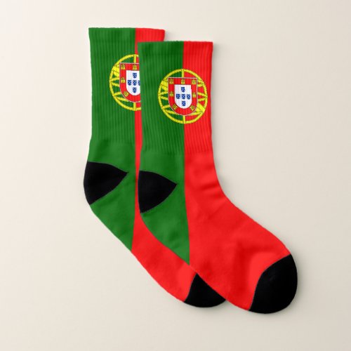 Portugal Flag Socks