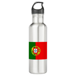 Portugal Flag Stainless Steel Water Bottle
