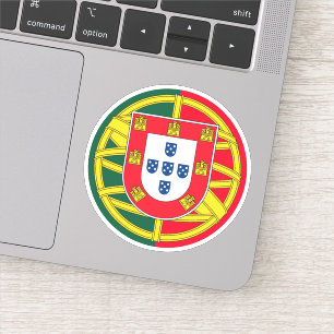 Portugal flag sticker