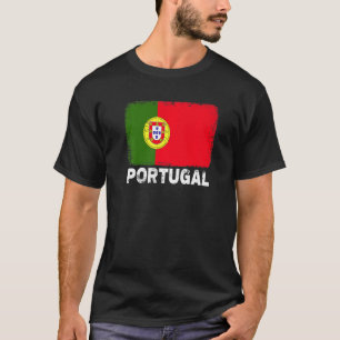 Portugal Flag Support American Portuguese People W T-Shirt