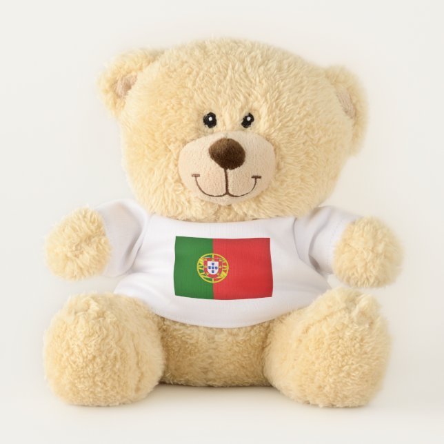 Portugal flag teddy bear (Front)