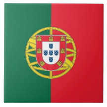 Portugal Flag Tile