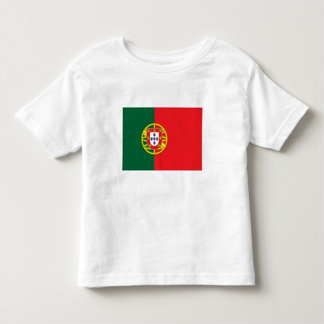 Portugal Flag Toddler T-shirt (Front)