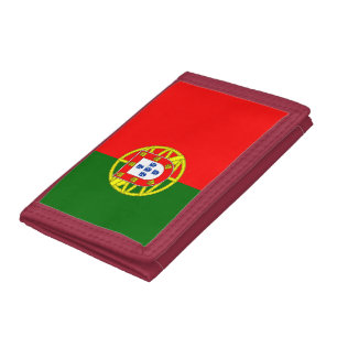 Portugal Flag Tri-fold Wallet