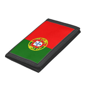 Portugal Flag Trifold Wallet