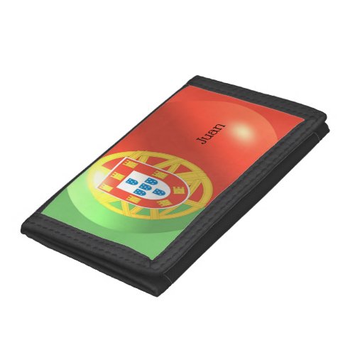 Portugal Flag Trifold Wallet