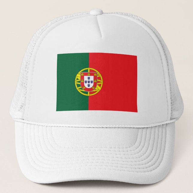 Portugal Flag Trucker Hat (Front)
