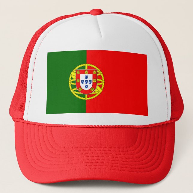 Portugal Flag Trucker Hat (Front)