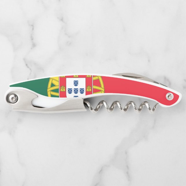 Portugal flag waiter's corkscrew (Front)