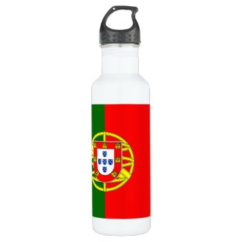 Portugal Flag Water Bottle by AZ_DESIGN at Zazzle