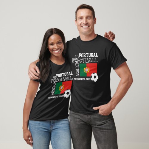 PORTUGAL FLAG World Football Soccer T_Shirt