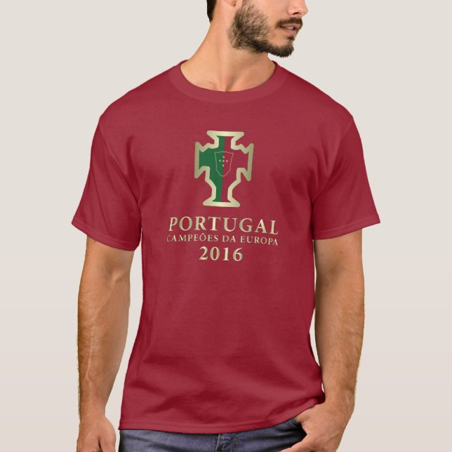 Portugal Football Euro Champions T-shirts ID-DTG3 (Front)