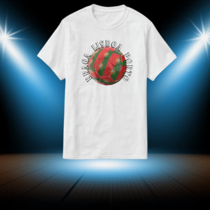 Portugal Football Soccer Braga Porto Lisboa Mens T-Shirt
