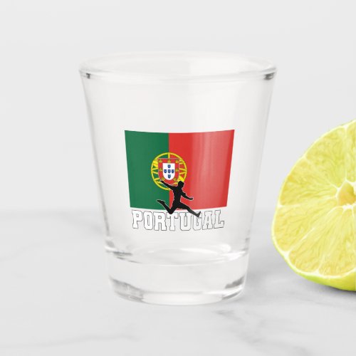 Portugal Football Soccer National Team Shot Glass