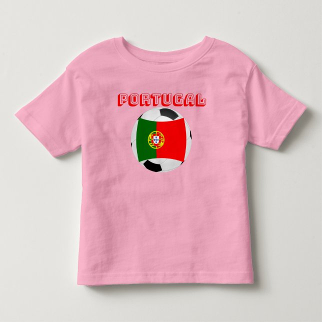 Portugal Football T-Shirt (Toddler's) (Front)