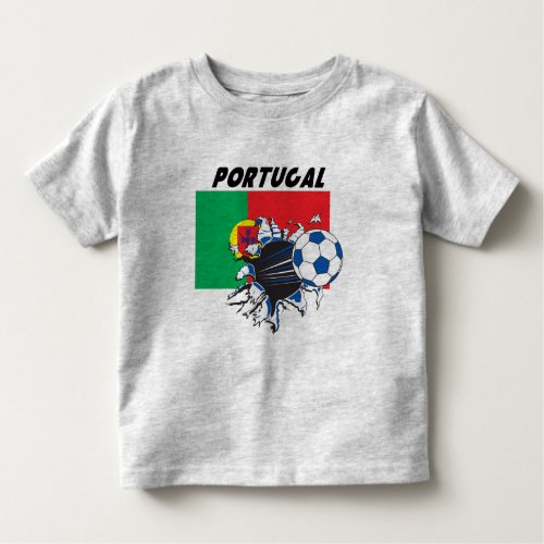 Portugal Futbol Soccer Team Toddler T_shirt