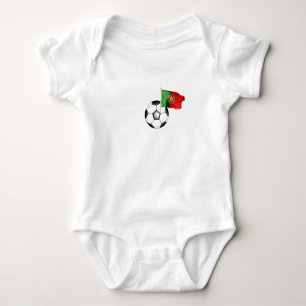 Portugal: Futebol / Soccer baby Baby Bodysuit