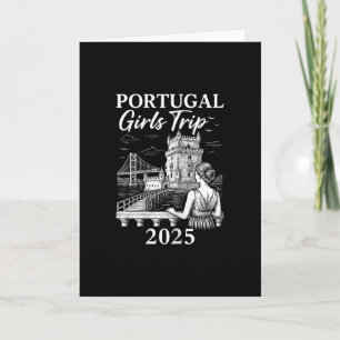 Portugal Girls Trip 2025 City Travel Vacation 1 Card