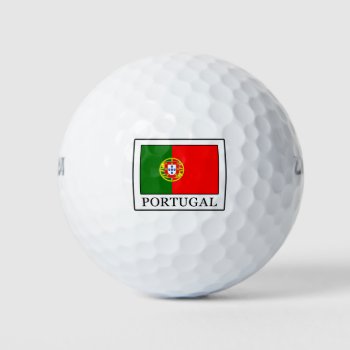 Portugal Golf Balls by KellyMagovern at Zazzle
