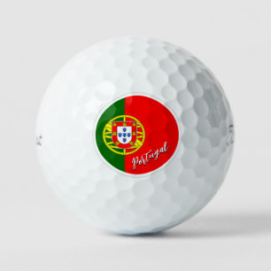 Portugal Golf Balls, Portuguese Flag / Patriots Balls