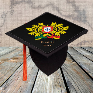 Portugal Graduate, Portuguese students /University Graduation Cap Topper