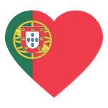 PORTUGAL HEART STICKER