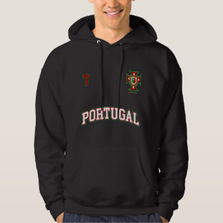 Portugal Hoodie Number 7 Soccer Team Sports Portug