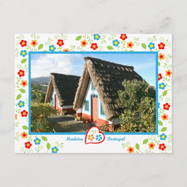 Portugal in photos -  Madeira Island Postcard (Front)