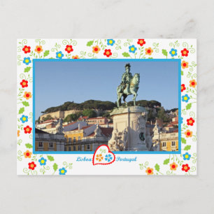 Portugal in photos - Terreiro do Paço Postcard