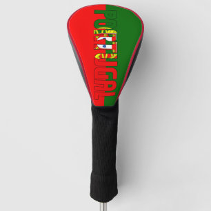 Portugal Inscription Flag Coat of Arms Green Red Golf Head Cover