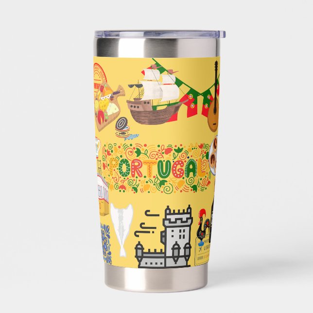Portugal  insulated tumbler (Left)