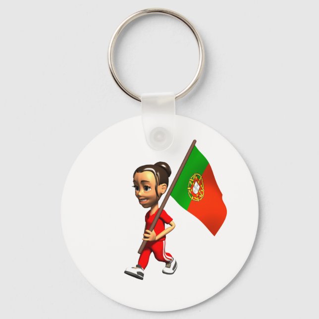 Portugal Keychain (Front)