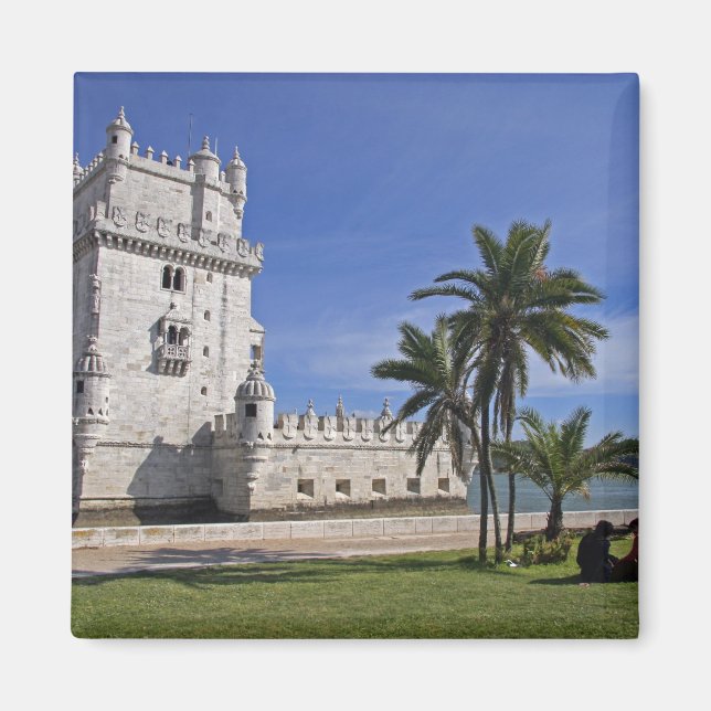 Portugal, Lisbon. Belem Tower, a UNESCO World 2 Magnet (Front)