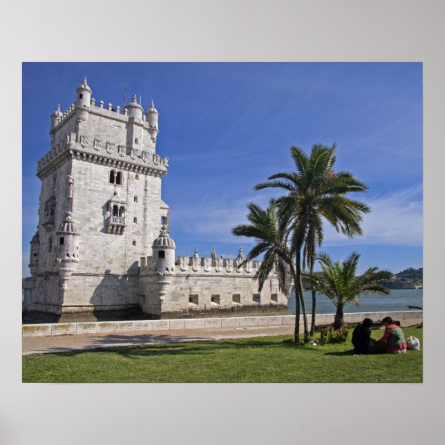 Portugal, Lisbon. Belem Tower, a UNESCO World 2 Poster (Front)