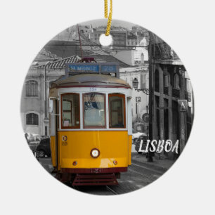 Portugal: Lisbon Picturesque Christmas Ornament