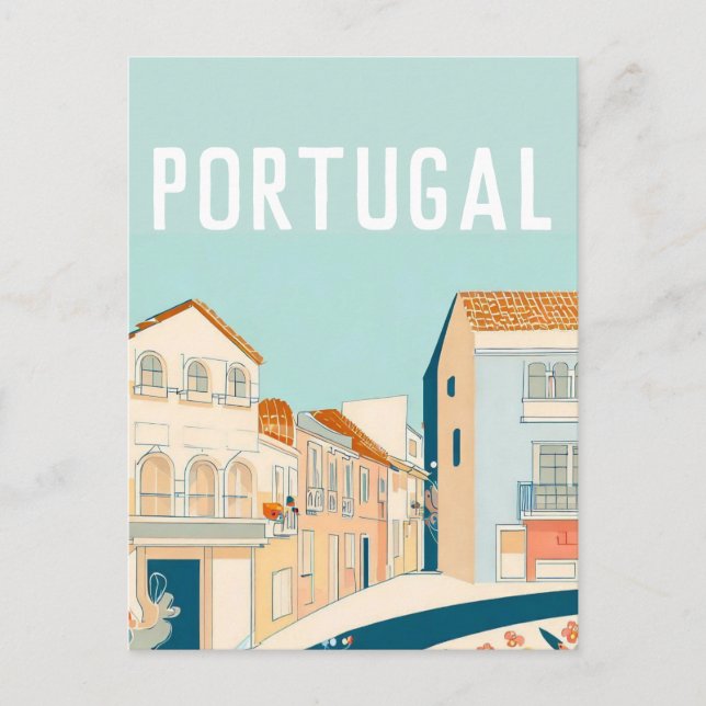 Portugal Lisbon Postcard (Front)