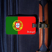 Portugal Luggage Tags, patriotic Portuguese Flag