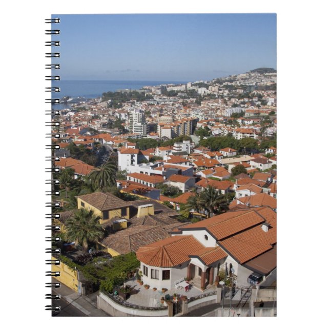 Portugal, Madeira Island, Funchal. Cable car Notebook (Front)