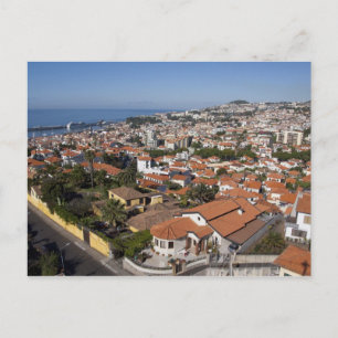 Portugal, Madeira Island, Funchal. Cable car Postcard