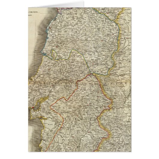 Portugal Map Cards (Front)