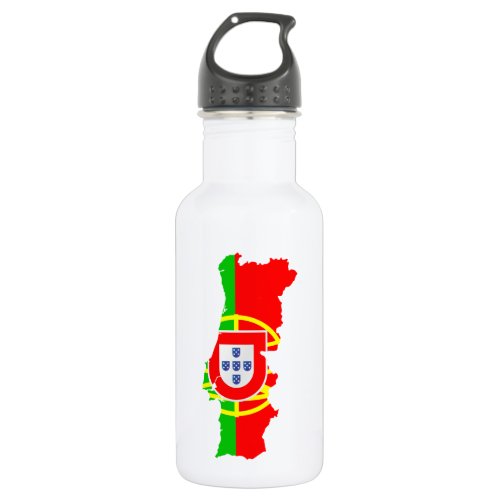 Portugal map flag  _ water bottle