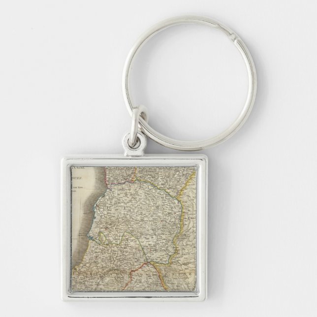 Portugal Map Keychain (Front)