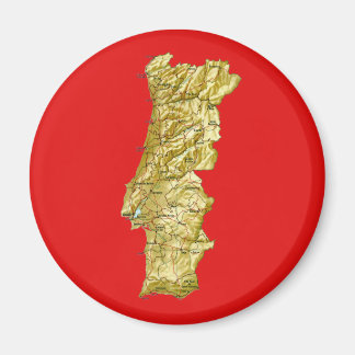 Portugal Map Magnet