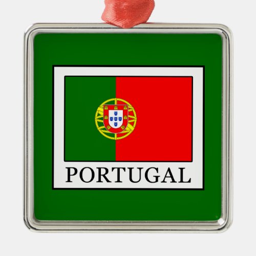Portugal Metal Ornament