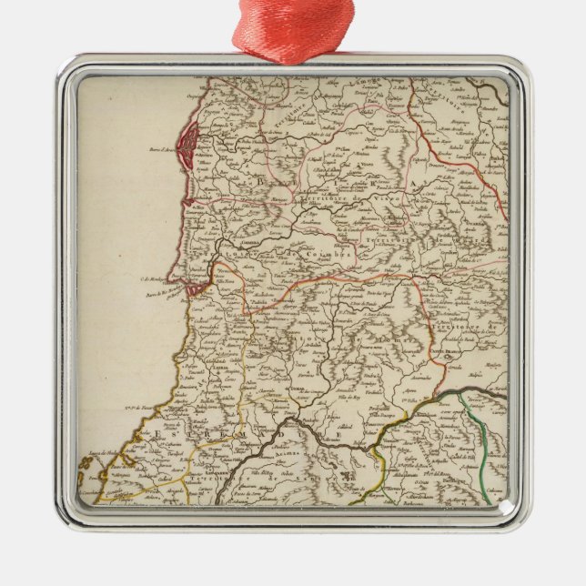 Portugal Metal Ornament (Front)