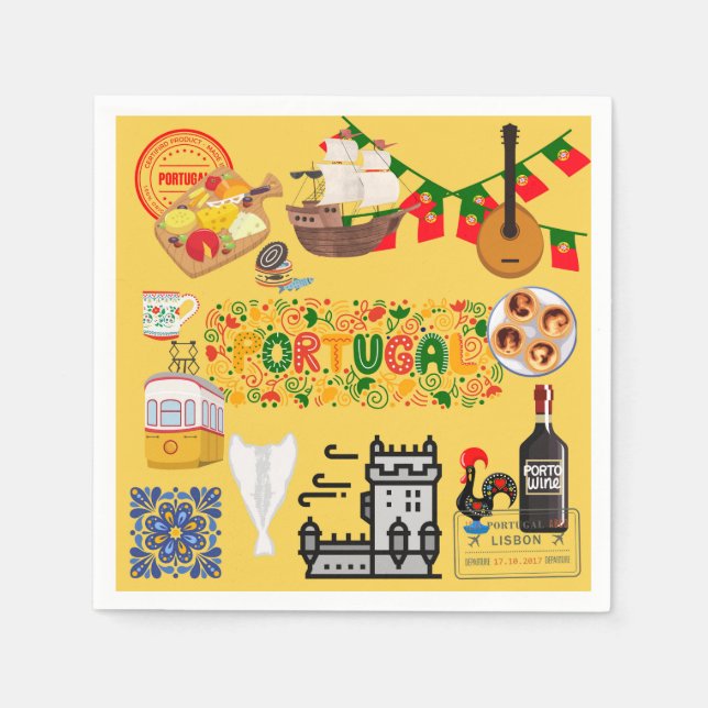 Portugal  napkins (Front)