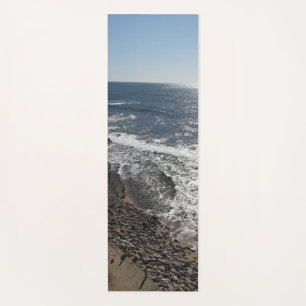 Portugal Ocean Beach Exercise Yoga Mat