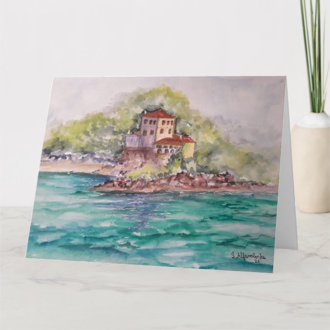 Portugal Palácio da Comenda Setubal Card (Front)