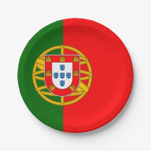 Portugal Paper Plates