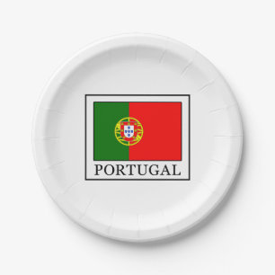 Portugal Paper Plates